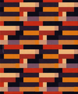 Bauhaus 13749-breeze blocks - handmade rug, tufted (India), 24x24 5ply quality